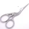 8styles Stainless Steel guindaste Scissors Forma animais para entalhar retro dourada banhado a ouro tesoura Beauty medida tesoura cabelo do nariz SN4506 cortador