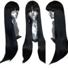 långa 360 mänskliga hår peruker