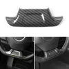 ABS Carbon Fiber Steering Wheel / Central Control Interior Kit Decoration Cover For Chevrolet Camaro 17+