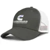 Cummins Power Black Logo heren en dames verstelbare trucker meshcap custom cool custom trendy baseballhats White America Flag ONON240r