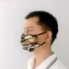 Nuova cerniera Designer maschera per il viso traspirante antipolvere ciclismo copertura per la bocca uomo donna lavabile maschera protettiva riutilizzabile DDA295