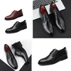 Mężczyźni Oxford Buty Skórzane Buty Człowiek Klasyczny Ślub Luksusowa Sukienka Coiffeur Formalny Elegancki Sapato Masculino