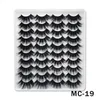 20 Pairs 3D Mink Eyelashes Lashes Book Natural False Eyelashes Fake Lashes Long Makeup Eyelash Extension Mink Eyelashes For Beauty6618366