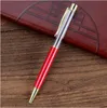 Escrita Presente DIY Tubo Vazio Metal Ballpoint Canetas Auto-preenchimento Floating Glitter Flower Flor Crystal Pen Ballpoint PENS 27 Cor