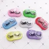 Wholesale Cute shoes packaging eyelash box for natural mink lash customized logo strip soft false eyelashes vendor