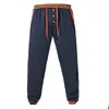 Men's Pants 2 Colors Mens Sports Fake Button Design Trousers Hip-hop Style Men's Casual Fashion Track