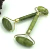 Gezondheid natuurlijke gezicht schoonheid massage tool jade roller gezicht dun massager gezicht verliezen gewicht schoonheidsverzorging roller tool GD377