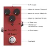 Naomi US Dream Distortion Guitar Pedal Mini Guitar Effect Pedal DC 9V True Bypass för Electric Acoustic Electric Guitar6061122