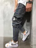 Hommes pantalons à carreaux pleine longueur hommes Joggers casual sarouel Streetwear Hip Hop pantalon ajusté homme coton Sweat