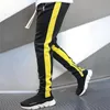 Rahat Pantolon Spor Erkekler Spor Eşofman Dipleri Sıska Sweatpants Pantolon Siyah Spor Salonları Jogger Trackpants