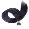 Trwałe 2 lata Dziewiczy Brazylijski naskórka Wyrównany Remy Nano Ring Human Hair 20inch Extension