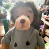 Nova chegada Minomi leão de pelúcia pingente boneca Lee MinHo rei leão de pelúcia animal de alta qualidade Toy aniversário presente para amigos crianças