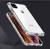 iPhone 11 Pro Max XS MAX XR Temizle TPU Kılıf Darbeye Yumuşak Şeffaf Arka Kapak İçin Samsung Note10 S9 S10 Artı İçin