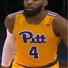 College Basketball Wears PITT Basketball Xavier Johnson Malik Ellison Personalizzato Qualsiasi Nome Numero Steven Adams Joe Mascaro Kene Chukwuka UOMO DONNA GIOVANI maglia cucita