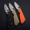 STRIDER Coltello tattico pieghevole ad alta durezza 5Cr13Wov Drop Point Edge G10 Coltello da sopravvivenza in acciaio Strumento EDC Coltelli da caccia da campeggio all'aperto