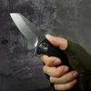 Yüksek sertlik titanyum alaşımı bıçak, katlama bıçak, festival hediye, özelleştirilebilir logo, kamp huknives,