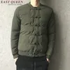 Hommes Vers Le Bas Parkas Japonais Streetwear Hommes Bomber Vestes Survêtement Homme Kimono Veste Hommes Vêtements D'hiver 2022 Parka Jananese Manteau KK1852