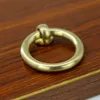 4-6cm Çin antika basit çekmece düğmesi mobilya kapı kolu donanım klasik gardırop dolabı ayakkabı dolap konisi vintage ring3985627