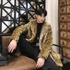 leopard print overcoat