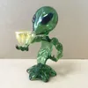 alien glass smoking pipe