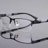 2020 Lucha contra el azul gafas de lectura para los hombres de medio cuadro de dioptrías Lentes de negocios masculino de las lentes de presbicia Lentes De Lectura Mujer
