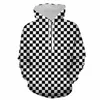 Mode Männer Paare Hoodie Sweatshirt 3D gedruckt Pullover Pullover Tops Herren Hoodies