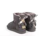 2020 أحذية الثلوج الدافئة بيع النساء السيدات فام الشتاء أستراليا التمهيد الكاحل العلامات من جلد الغزال الأسود البني wgg أحذية الفراء