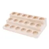 9 18 30 SLOTS Essential Oil Storage Display Rack Wood Organizer Holder Tray Användbar för Home or Salon Store Shop236T3810257