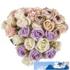 12 pçs artificial rosa flores de seda pequeno buquê flores festa de casamento festivo festa em casa flores decorativas suprimentos 0009fl4710284