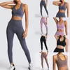 Yoga-Set, BH und Leggings, Damen-Fitness-Outfit, formende Kleidung, nahtloses Workout, Sportbekleidung, Fitness-Sportanzug2688585