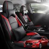 Luxury quality Car Seat Cover for Mazda 3 Axela 2014 2015 2016 2017 2018 2019 leather fit Four Seasons Auto Styling Accessories198T