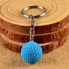 Epacket DHL livraison gratuite Football basket-ball golf simulation porte-clés en plastique pendentif DAKR172 ordre de mélange porte-clés porte-clés
