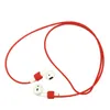 Silikon Anti-Lost Halsband Trådlös hörlurar Sträng Rope Bluetooth-kompatibla hörlurar Kabel för AirPods Tillbehör Högkvalitativt Snabbt fartyg