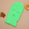 3håls full ansiktsskidskidmask vinterkapsel Balaclava huva beanie varm taktisk hattparti hattar 14 färger ljjk24497264734