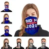 Biden Magic Scarf 3D Print Face Mask Men Kvinnor Dammsäker Sunscreen Scarves Bandana Tvättbara Tube Headwear Outdoor Cycling Masks Bästa försäljning