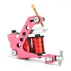 New Pink Wire Cutting 10 Wraps Coil Tattoo Machine Shader Liner Maquina De Tatuagem Tatto Gun per tatuatore Trucco permanente