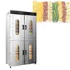 Aço inoxidável Desidratador de Alimentos Frutas Vegetais Máquina de Secar Snacks Carne Seca Comercial 60 Níveis Secador de Alimentos 220V