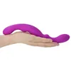 MLSice Silicone Double Ended Dildo Dual Penis Head Long Penis Wand Massager Stick Adult Sex Toys for Lesbian Female Masturbation M7104360