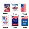 US Lager! 30 * 45cm Donald John Trump Flags Für das Jahr 2020 Amercia Präsident Kampagne Banner Ployester Tuch Wimpel Flaggen