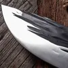 High Carbon Steel Hand Forged Kitchen Chef's Knife Sharp Meat Cleaver Butcher Slaughter Knife Full Tang Color Wooden Handle Outdoor Camping