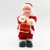 5 Styles Electric Santa Claus Toy Christmas Electric Dancing Music Santa Claus Xmas Doll for Kids Party Christmas Decorations GGA3561-1