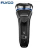 2020 NEW Flyco FS375 Professional Electric Shaver With Smart Wash Alarm Waterproof Smart Anticlip System 3D Floating Heads for6778527