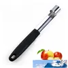 Corer Acciaio inossidabile Frutta Pera Corer Seed Remover Pitter Easy Twist Kitchen Corer Spedizione gratuita