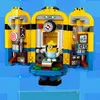 Minions Bob Kevin Stuart Building Blocks City Street 956pcs Architecture Movie Series Creator Expert Bricks Children Toys Christmas Birthday Gifts For Kids