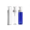 200ml Foaming Plastic Pump Bottle Foam Dispenser-Refillable Portable Empty Hand Soap Suds Bottle Travel Size WB2247