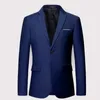 Garnitury męskie Blazery 10 kolorów plus rozmiar 5xl 6xl białe kurtki formalne dla mężczyzn Slim Fit Dress Man Man Classic Jacke272v