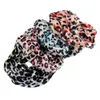 Hot Sale Floral Printed Leopard Creative Fashion Lady Hair Band Scrunchie Elastic Hair Slips Rope Hårtillbehör