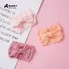 Baby Girls Bowknot Hair Band Fashion Bow Newborn Infant Elastic Headband Europe Style Kids Solid Photography Hair Ornaments S318