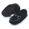 Leather baby shoes Moccasin infant first walkers black shoes for Newborn leather baby boy for 0 -1year babies wholesale