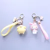 Cartoon Keychain PVC Key Chain Cinnamoroll Bad Badtz Maru mignon Funny Novelty Pendants de haute qualité Jewelry2317121